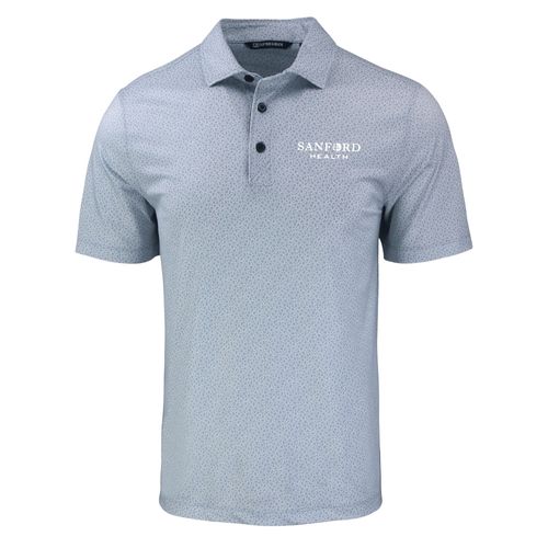 Pike Pebble Print Recycled Men's Polo image thumbnail