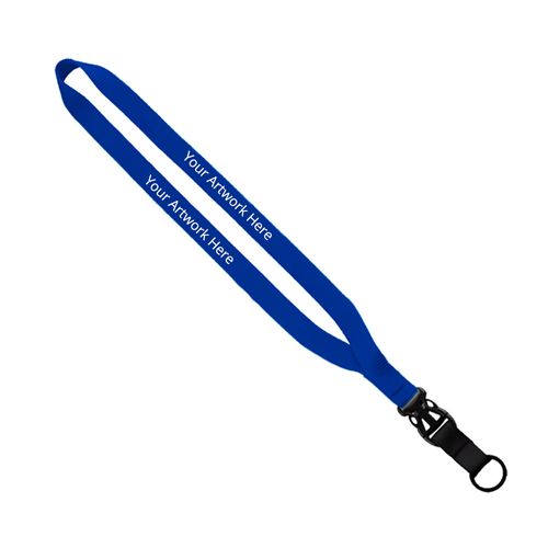 3/4" Smooth Nylon Slide-Release & Quick Release Lanyard image thumbnail