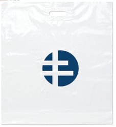 Image of Die Cut Handle Bag 16 x 18