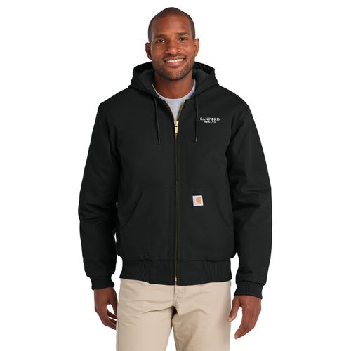 Carhartt® Quilted-Flannel-Lined Duck Active Jac image thumbnail