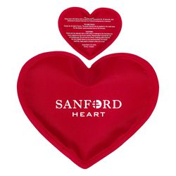 Image of Heart Nylon-Covered Hot/Cold Pack