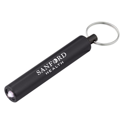 Mini Cylinder LED Flashlight Key Tag image thumbnail