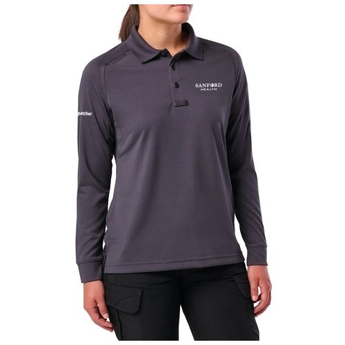 Women's Performance Long Sleeve Polo image thumbnail