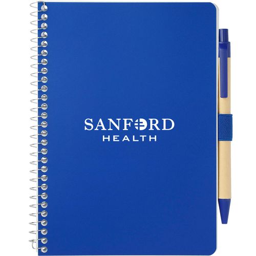 5” x 7” FSC® Mix Spiral Notebook with Pen image thumbnail