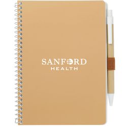 Image of 5” x 7” FSC® Mix Spiral Notebook with Pen