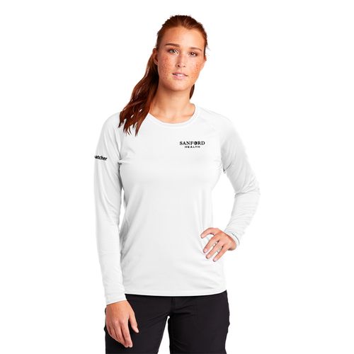 Sport-Tek Women's Long Sleeve Rashguard Tee image thumbnail
