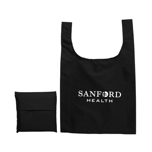 Reusable Foldable Tote Bags with Pouch image thumbnail