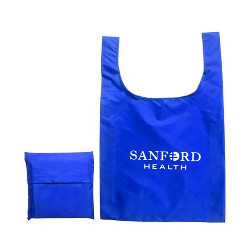 Reusable Foldable Tote Bags with Pouch image thumbnail