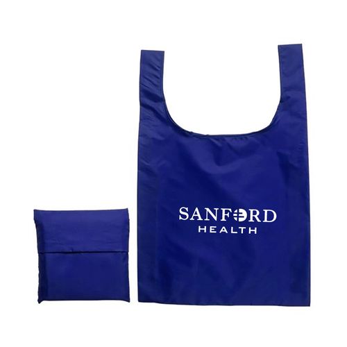 Reusable Foldable Tote Bags with Pouch image thumbnail
