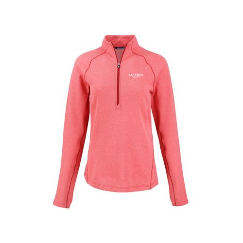 Peshastin Fleece Women's Half Zip Pullover - Heart image thumbnail