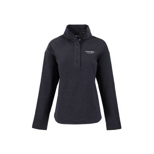 Hunts Point Textured Fleece Women's Snap Pullover image thumbnail
