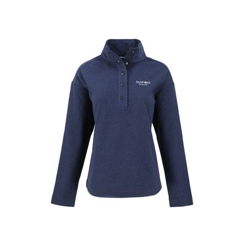 Hunts Point Textured Fleece Women's Snap Pullover image thumbnail