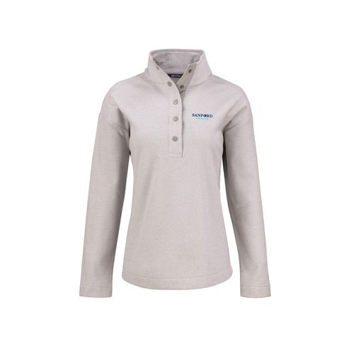 Hunts Point Textured Fleece Women's Snap Pullover image thumbnail