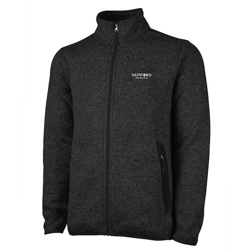 Men's Heathered Fleece Jacket image thumbnail