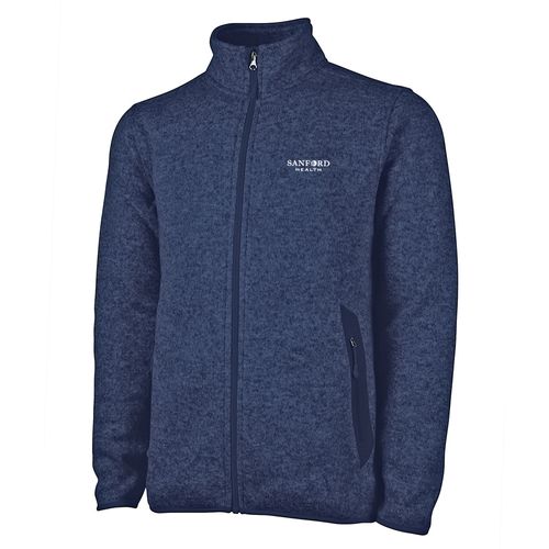 Men's Heathered Fleece Jacket image thumbnail