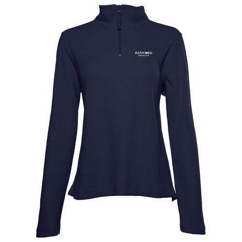 Women’s Lightweight Waffle Quarter Zip Pullover image thumbnail