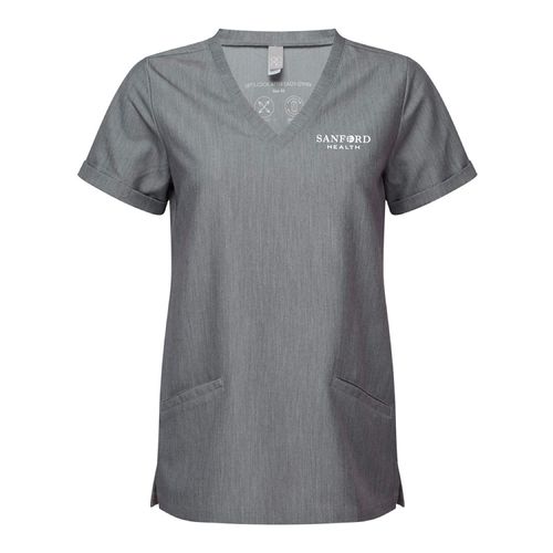 Onna Ladies' Invincible V-Neck Stretch Scrub Top image thumbnail