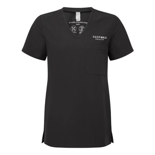 Onna Ladies' Limitless V-Neck Stretch Scrub Top image thumbnail