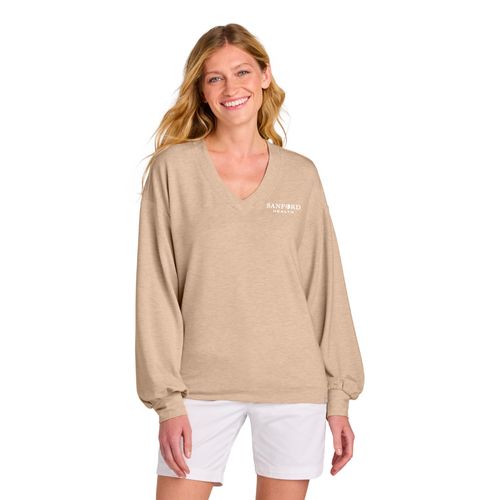TravisMathew Women’s Long Weekend V-Neck image thumbnail