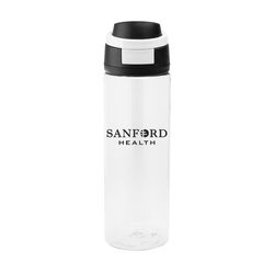 Image of 24 oz. Pop Sip RPET Bottle - Clear