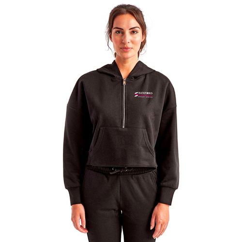 Women's Alice Half-Zip Hooded Sweatshirt image thumbnail