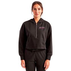 Image of Women's Alice Half-Zip Hooded Sweatshirt