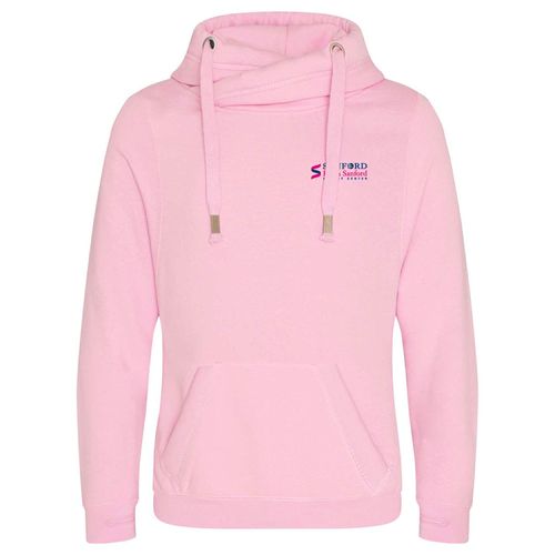 Unisex Cross Neck Hooded Sweatshirt image thumbnail