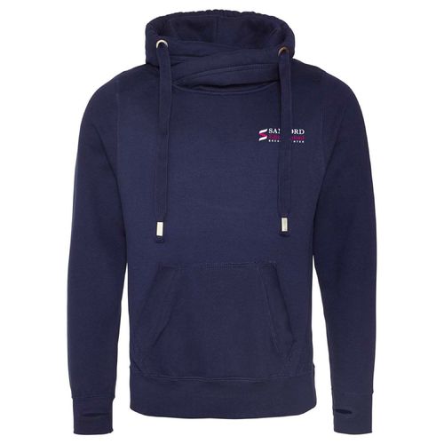 Unisex Cross Neck Hooded Sweatshirt image thumbnail
