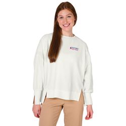 Image of Women's Camden Spliced Crew Neck Sweatshirt