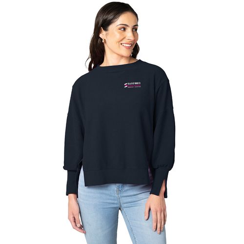 Women's Camden Spliced Crew Neck Sweatshirt image thumbnail