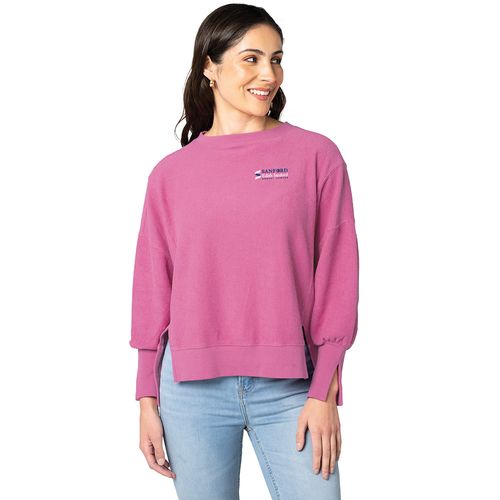 Women's Camden Spliced Crew Neck Sweatshirt image thumbnail