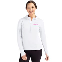 Image of Daybreak Eco Recycled Womens Half Zip Hoodie