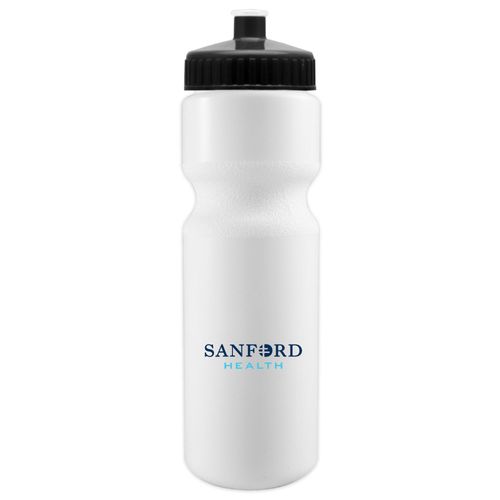28 oz. Bike Bottle with Push Pull Lid (2 location imprint) image thumbnail