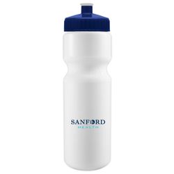 Image of 28 oz. Bike Bottle with Push Pull Lid (2 location imprint)