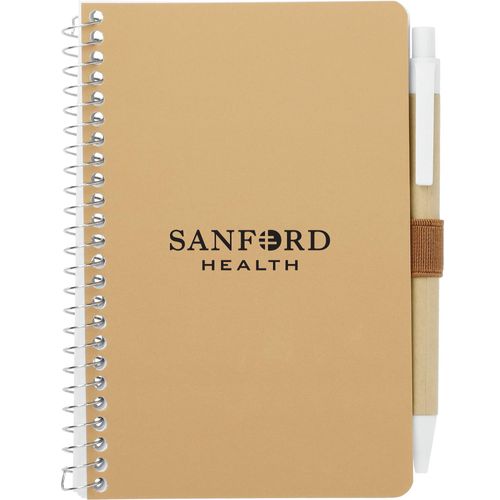 4" x 6" Pocket Spiral Notebook with Pen image thumbnail