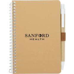 Image of 4" x 6" Pocket Spiral Notebook with Pen