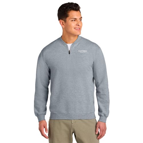 Unisex Softstyle Midweight 1/4 Zip Sweatshirt image thumbnail