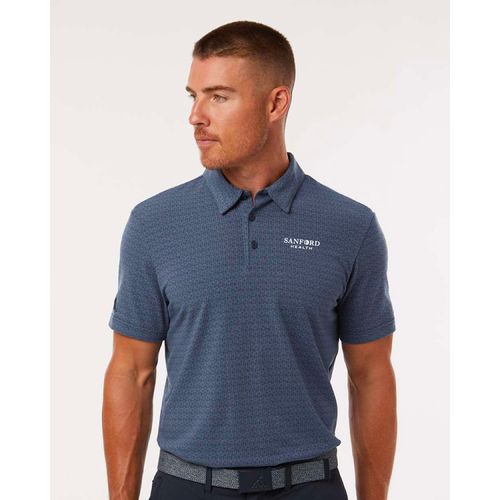 Adidas Men's Blended Printed Polo image thumbnail