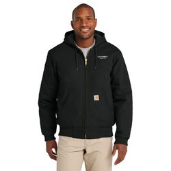 Image of Carhartt® Tall Quilted-Flannel-Lined Duck Active Jacket