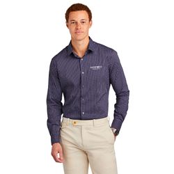 Image of Brooks Brothers Tech Stretch Patterned Shirt