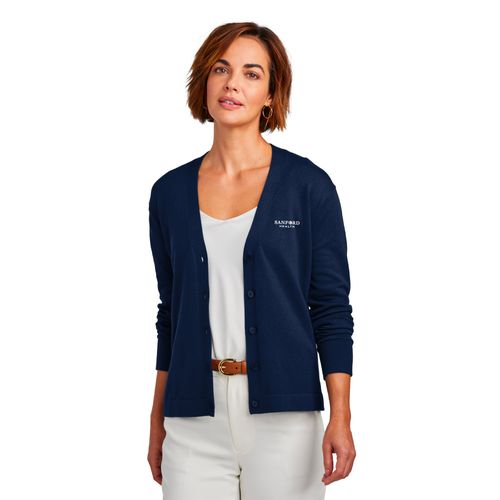 Brooks Brothers Women's Cotton Stretch Cardigan Sweater image thumbnail