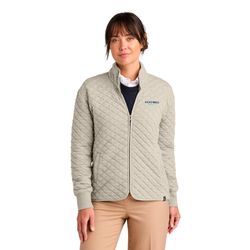 Image of Brooks Brothers Women's Diamond Quilt Full-Zip