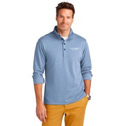 Image of Brooks Brothers Mid-Layer Stretch 1/2-Button