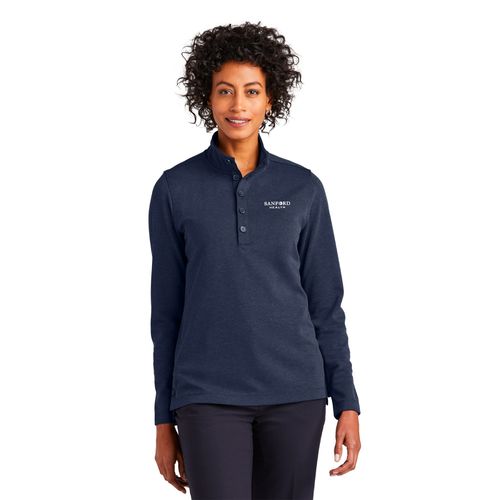 Brooks Brothers Women's Mid-Layer Stretch 1/2-Button image thumbnail
