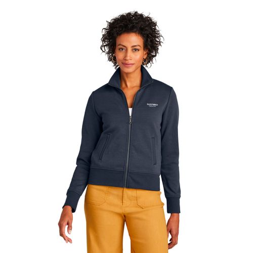 Brooks Brothers Women's Double-Knit Full-Zip image thumbnail