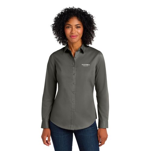 Port Authority Women's SuperPro Twill Shirt image thumbnail