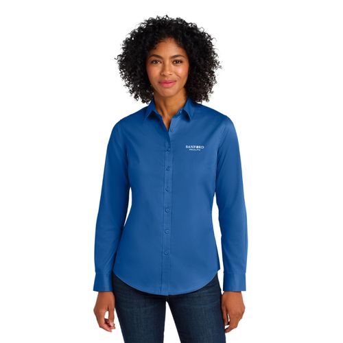Port Authority Women's SuperPro Twill Shirt image thumbnail
