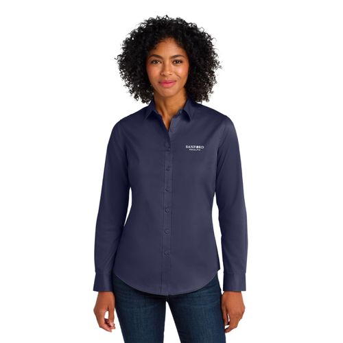 Port Authority Women's SuperPro Twill Shirt image thumbnail