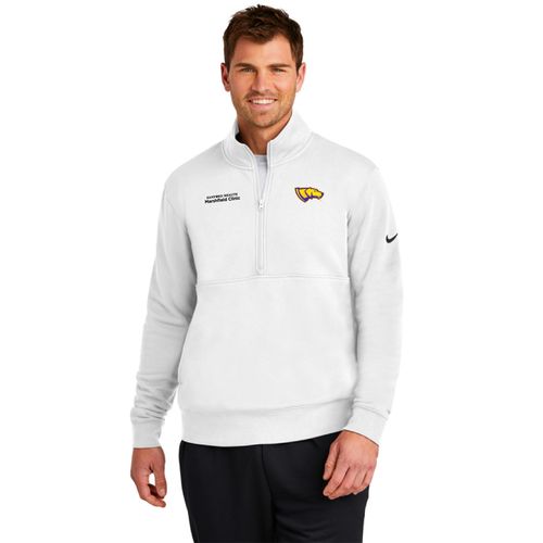 Nike Club Fleece Sleeve Swoosh 1/2-Zip image thumbnail