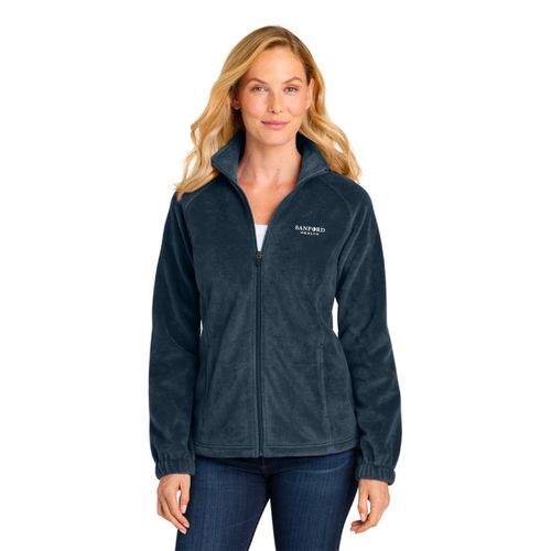 Port Authority Women’s Plush Fleece Full-Zip Jacket image thumbnail